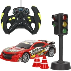 Coche teledirigido carreras c/luz y sonido Speed & Go