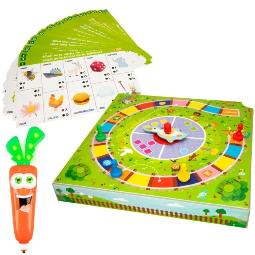 Lisciani Juego de mesa 2 en 1 c/bolígrafo parlante Carotina - Juguetes ...