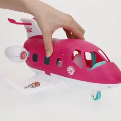 Muñeca azafata c/avión, perro y maleta Bella